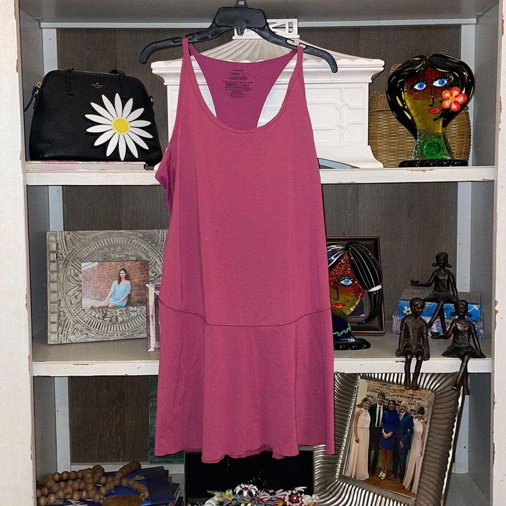 Patagonia All Weather Trail Running Racerback Dress SZ L VGUC